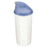 Rotho RONDO Shaker 0.6L Horizon Blauw/Transparant