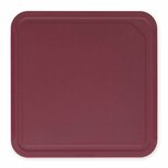 Brabantia Tasty+ Snijplank 25x0.8x25 cm Aubergine Rood