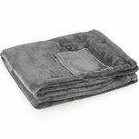 Tristar BW-4788 Draadloos Warmtedeken 150x80 cm Grijs/Fleece