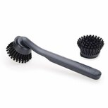 Joseph Joseph SkinTech Afwasborstel + Vervangbare Borstelkop Antraciet