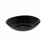 Diep Bord Pampille 20 cm Glas/Zwart
