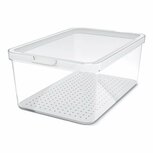 Rotho CAUMA Koelkastorganizer 4.65L Wit/Transparant