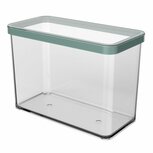 Rotho LOFT Bewaardoos 20x10x14.2 cm 2.1L Mistletoe Groen/Transparant