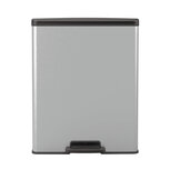 Curver Decobin Pedaalemmer 65L Zilver Metallic