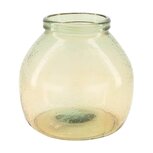 Vaas Recycled Glass 21x20 cm Beige