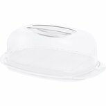 Rotho Fresh Kaasdoos 29x17x10.5 cm Wit/Transparant