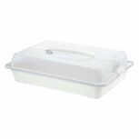 Rotho Fresh Partybutler Serveertray 43.5x11x29.5 cm Wit/Transparant