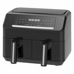 Emerio AF-130376.1 Dubbele Heteluchtfriteuse 2x3.6L 2400W Zwart