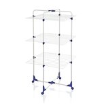 Leifheit 81454 Classic Tower 270 Droogtoren 126x68x68 cm Blauw/Wit
