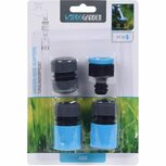 Pro Garden Tuinslangadapter Set 4-delig