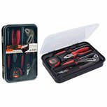 FX Tools Gereedschapset 9-delig Rood/Zwart