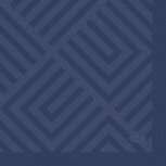 Duni 3-Laags Papieren Servetten Mosaic 24x24 cm 20 Stuks Donkerblauw