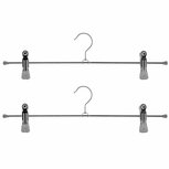 Metaltex Clip Line Kledinghanger 40 cm 2 Stuks Zilver