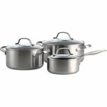 GreenPan Geneva Pannenset 6-delig RVS