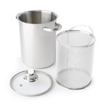 Imperial Kitchen Asperge-Pastapan 19x14 cm RVS