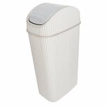 Tafelafvalbak Alythia met Zwaaideksel 4L Beige