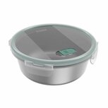 Rotho Nala Clic and Lock Vershouddoos 1.4L Mistletoe Green/RVS