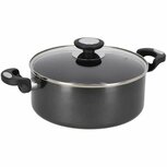 Beka Pro Induc Kookpan met Glazen Deksel 24 cm Zwart