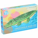 Opblaas Krokodil 139x61x23 cm