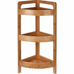 Excellent Houseware Badkamerrek 3 Etages 61x23 cm Bamboe