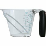 OXO Softworks Maatkan 0.5L Transparant/Zwart