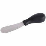 Botermesje 12.5 cm RVS/Zwart