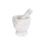 Marmeren Vijzel 21 cl 10 cm Wit/Grijs