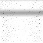 Duni Star Silver Stardust Tafelloper 40x480 cm Zilver