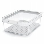 Rotho CAUMA Koelkastorganizer 18.4x13.6x6.2 cm 1.2L Wit/Transparant