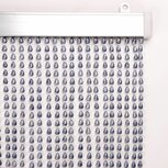 Vliegengordijn Dominica Beads 90x210 cm Grijs