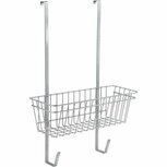 Metaltex Strijkplankhouder 28x15x49 cm Zilver