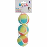 Dogs Collection Regenboog Tennisballen 3 Stuks