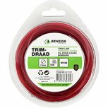 Benson Trimdraad 2 mm 15 m Rood