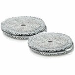 Bosch Unlimited 7 ProHygienic Aqua Dweilpads 2 Stuks Grijs