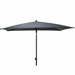 Parasol 125x200 cm Grijs