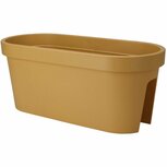 Pro Garden Balkonbak 60x28x25 cm Okergeel