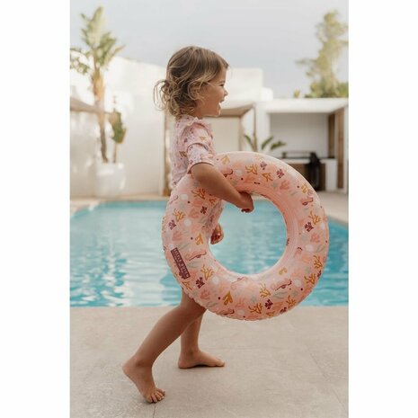Little Dutch Ocean Dreams Zwemring 50 cm Roze