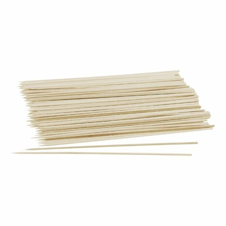 Fackelmann Houten Sat&eacute;stokjes 20 cm 100 Stuks
