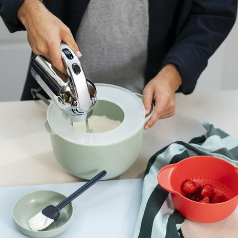 Mepal Beslagkom met Spatdeksel 3L Beige