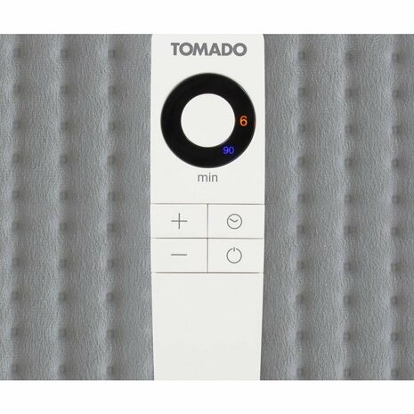 Tomado THP0602G Elektrisch Warmtekussen 60x40 cm Grijs