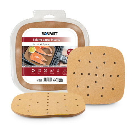 Scanpart Airfryer Filter 20x20 cm 100 Stuks