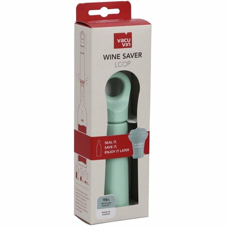 Vacuvin Wijnstopper Jade Groen