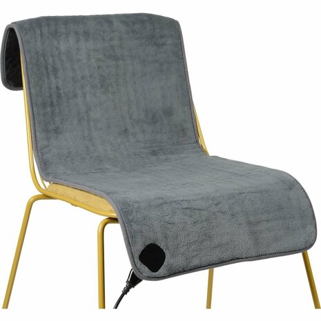 Tristar BW-4772 Elektrisch Stoeldeken 110x40 cm Grijs