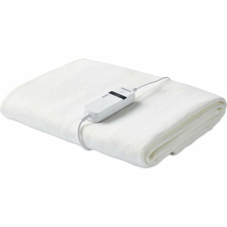 Tomado TEB1510W Elektrische Deken 150x80 cm Wit/Fleece