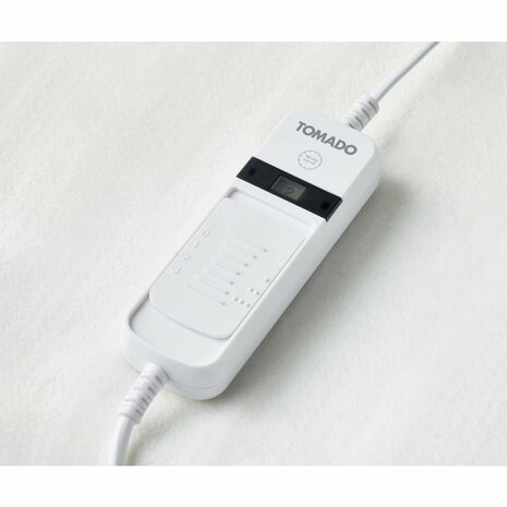 Tomado TEB1510W Elektrische Deken 150x80 cm Wit/Fleece