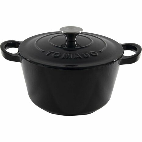 Tomado Gietijzeren Braadpan 24 cm Zwart
