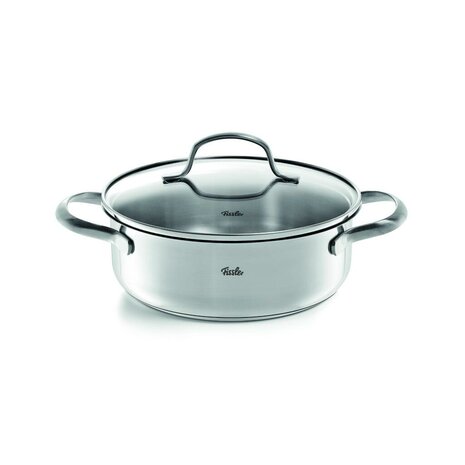 Fissler San Francisco Kookpan + Glazen Deksel 16 cm RVS