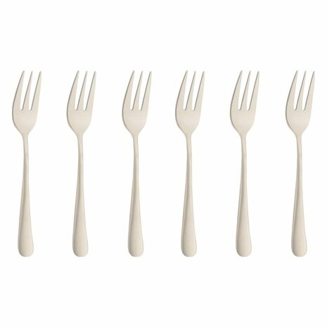 Amefa Austin Gebaksvorkjes 6 Stuks Champagne