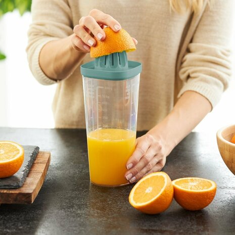 Rotho LOFT Shaker met Citruspers 1L Mistletoe Groen/Transparant