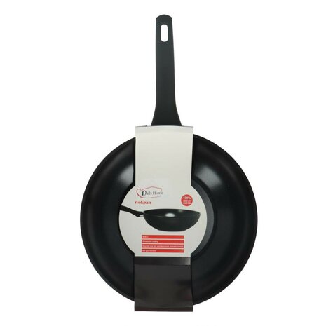 Daily Home Wokpan 28 cm Zwart